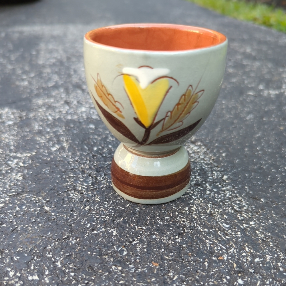 Stangl Pottery Golden Harvest Egg Cup Vintage